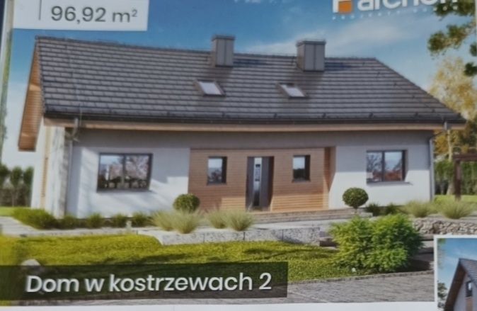 Podwójna działka bud. z MPZP  KASZUBY