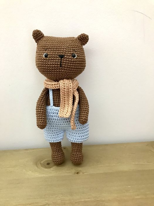 Urso em crochet/amigurumi