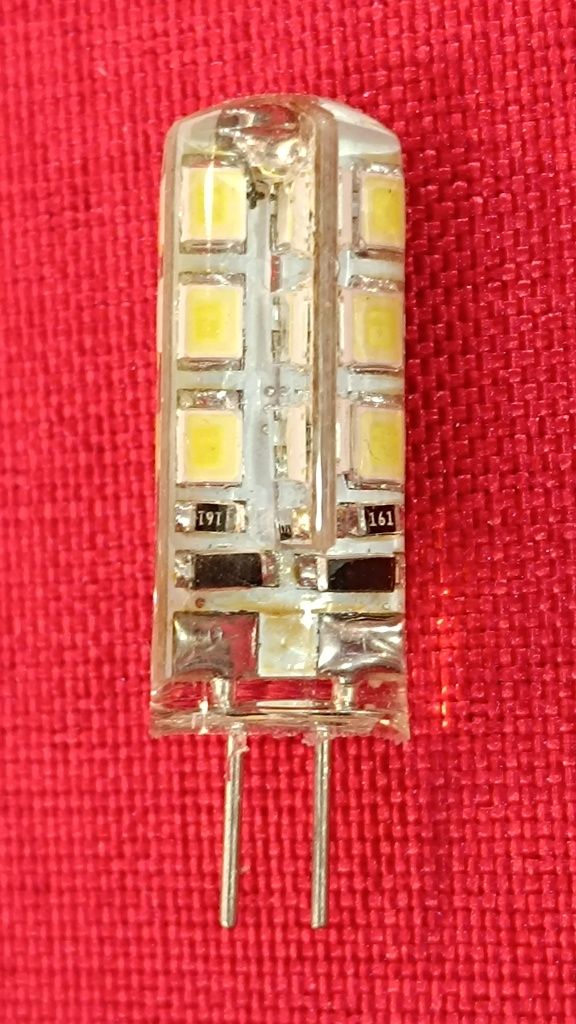 NOWE żarówki G4 LED AC/DC 12V - aż 24 LEDów w 1 żarówce