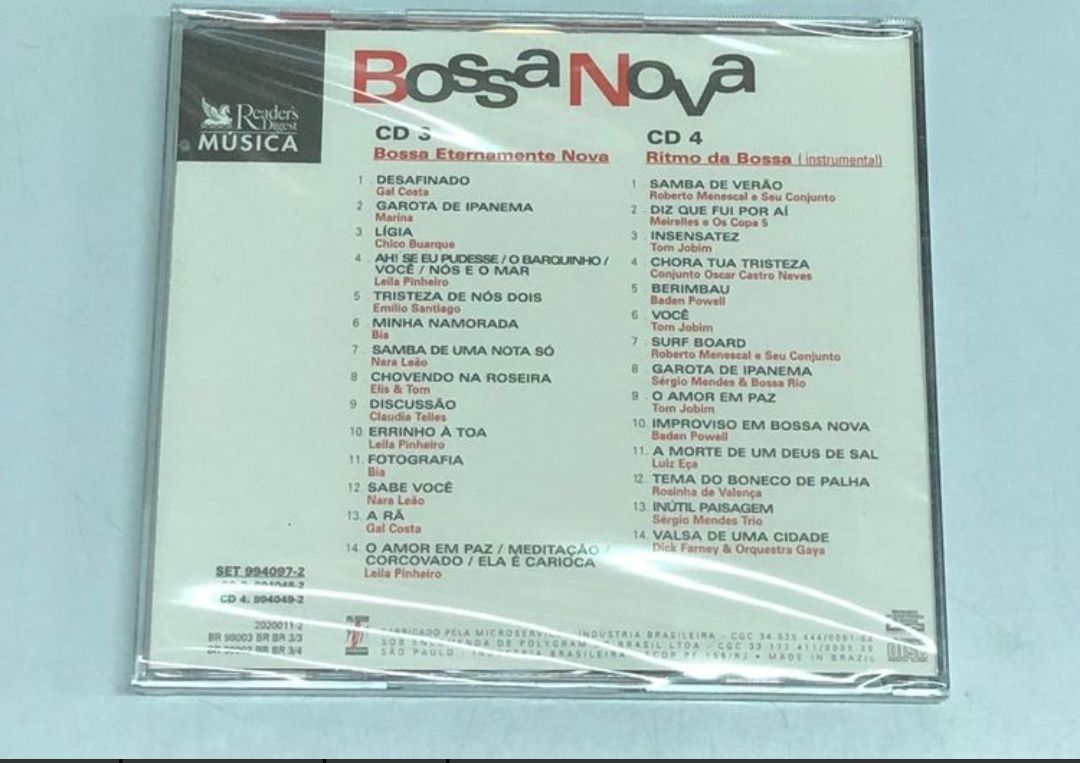 Cds de música Bossa Nova