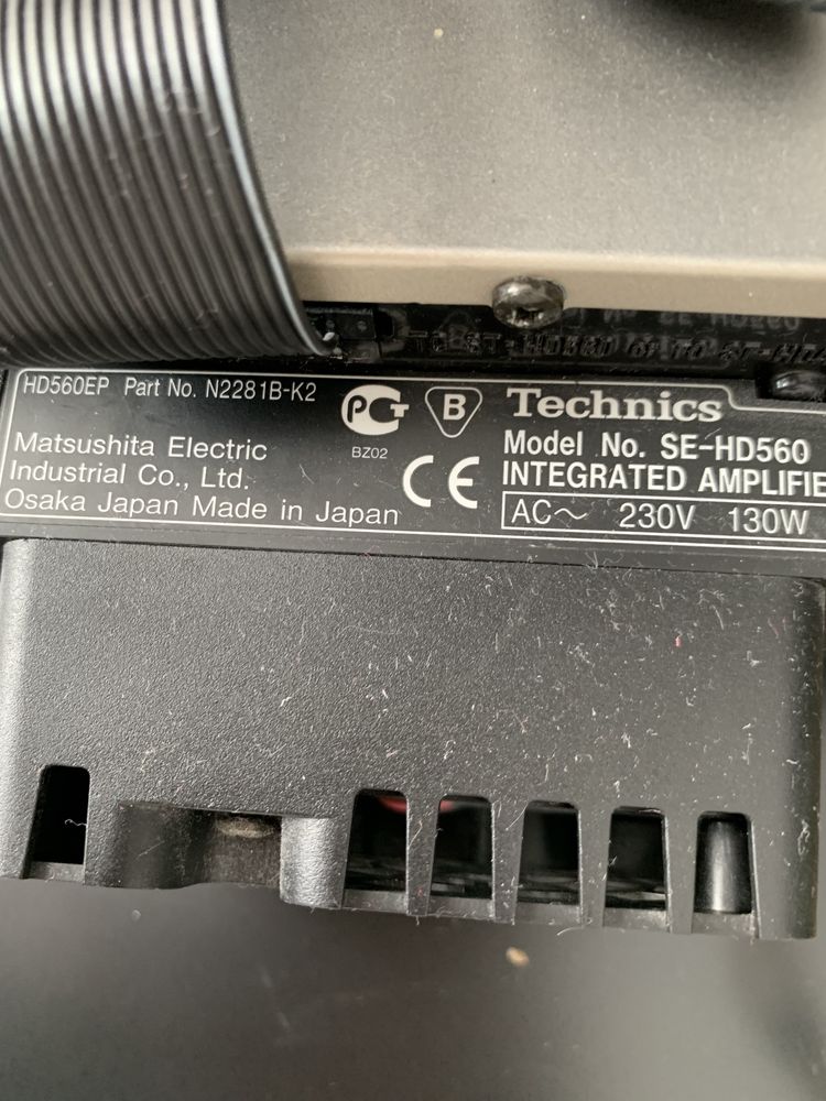 Блочный Technics SC-HD560. VGCA