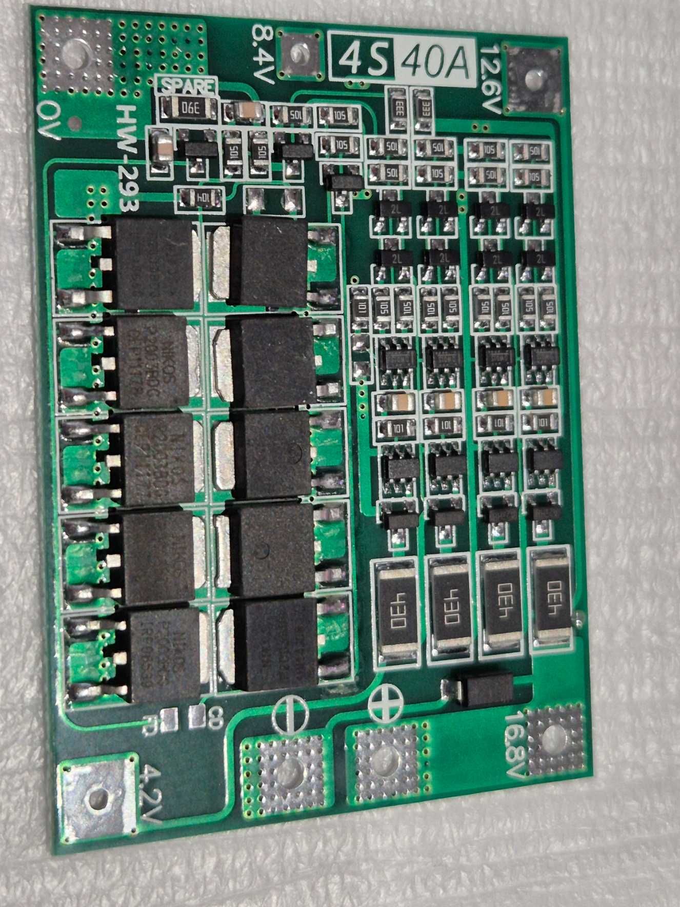 Moduł ładowarka BMS 4S 40A Li-Ion 16.8V z balanserem