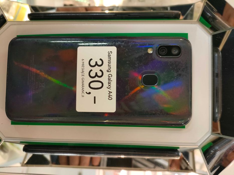 Samsung Galaxy A40 LTE  gwarancja czarny