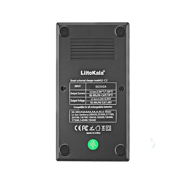 Зарядний пристрій Liitokala Lii - C2 18650 21700 26650