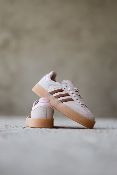 БЕЗ ПЕРЕДОПЛАТ‼️ Жіночі кросівки  Adidas Samba Platform 'Putty Mauve'