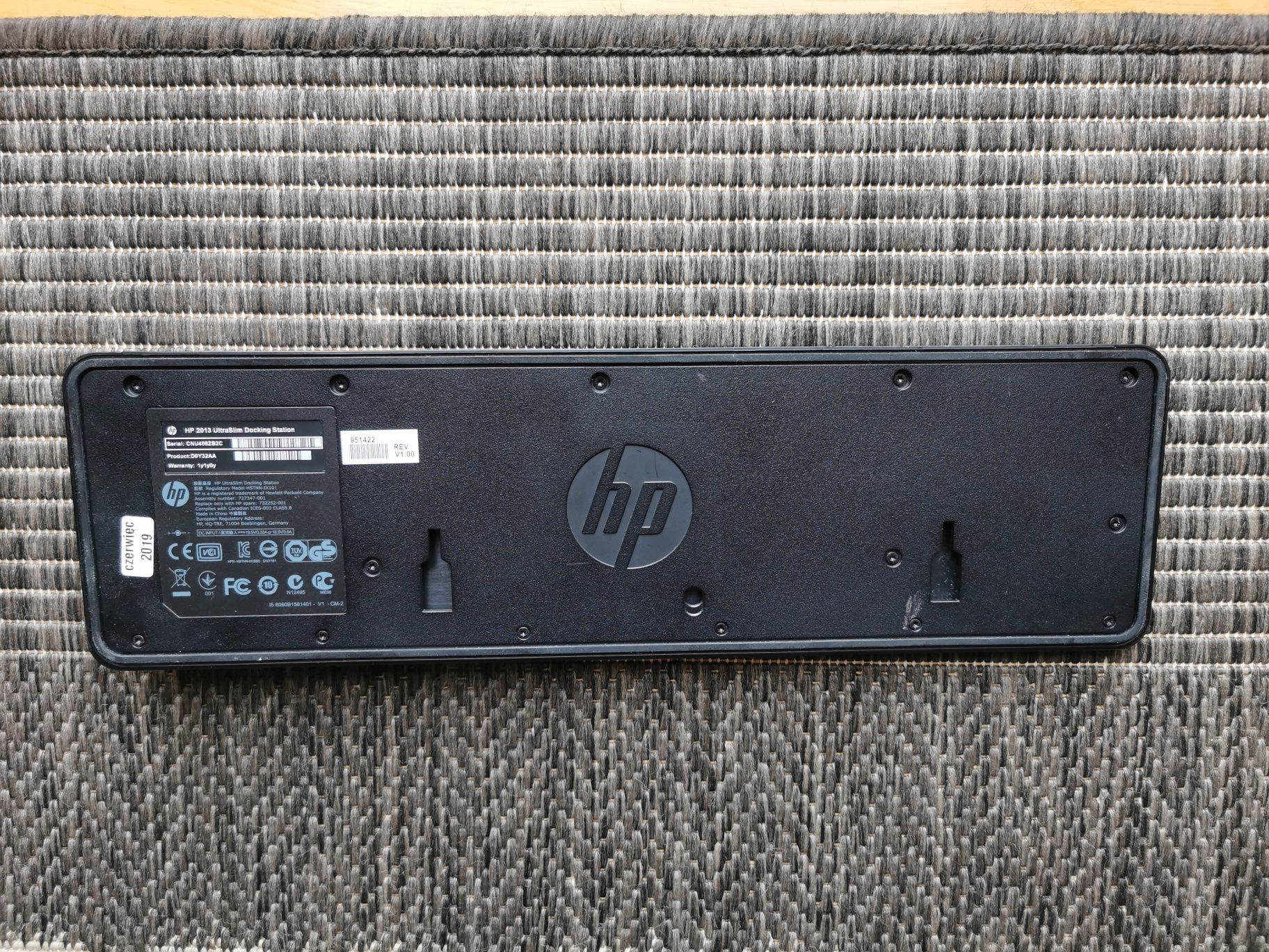 Stacja dokująca HP 2013 Ultra Slim zasilacz