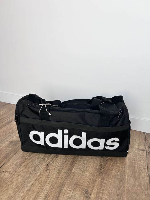 Torba Adidas czarna nowa sportowa 25l na trening, siłownię, wyjazd