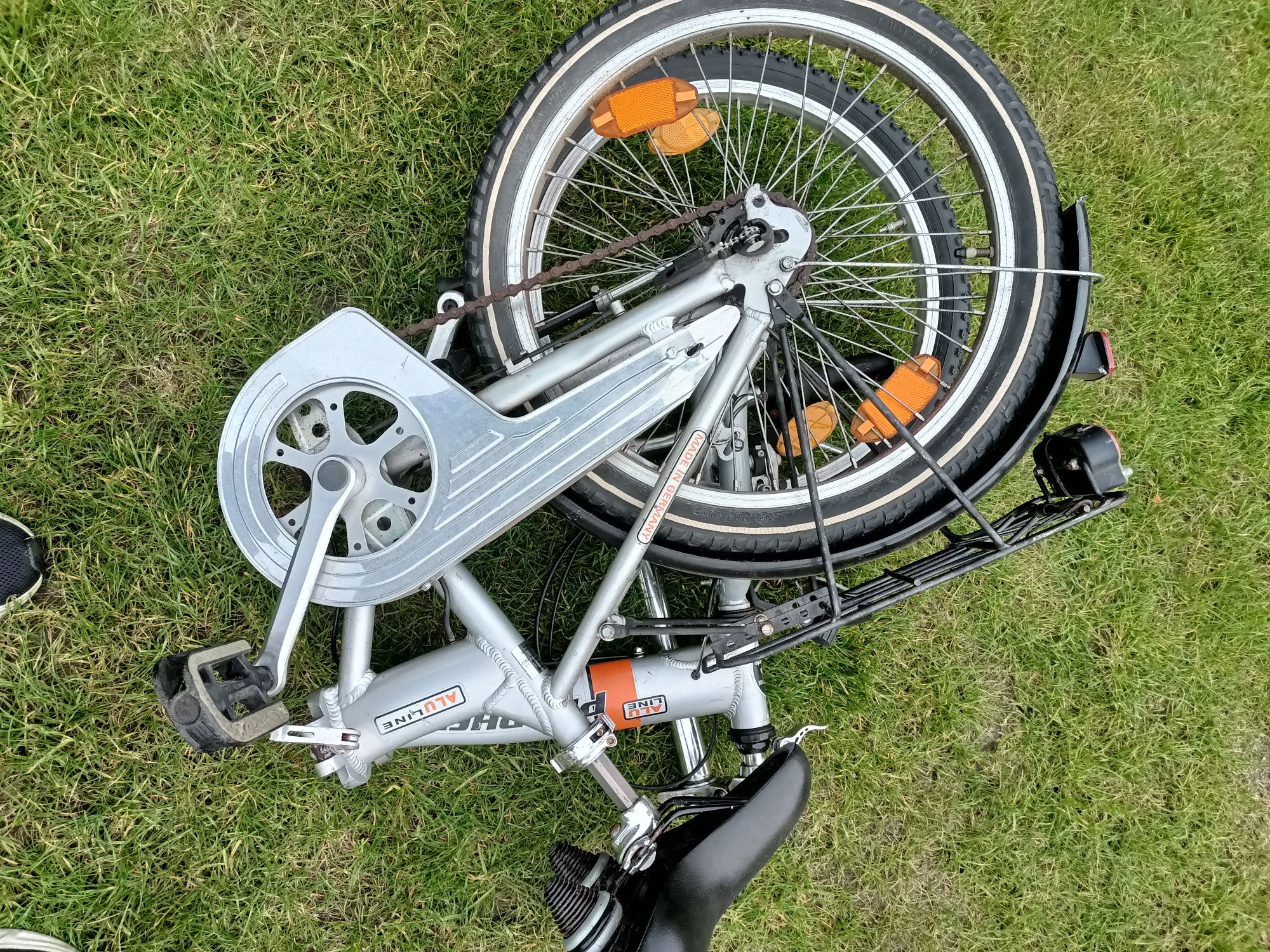Rower składany aluminium