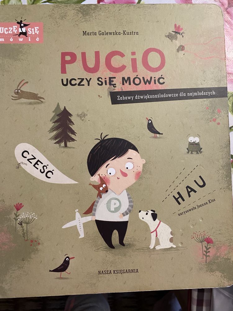 Pucio uczy sie mowic