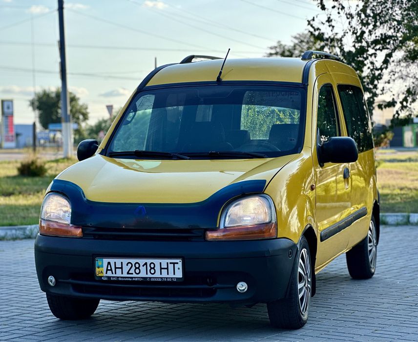 Renault Kangoo 1.9 Дизель! Пасажир 1 Власник З Автосалону! Стан Ідеал!