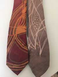2 gravatas pintadas a mão Hedvig