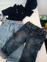 lote3-roupas criança Usadas c/19 peças, 2 a 4 anos, vendo só em conj.