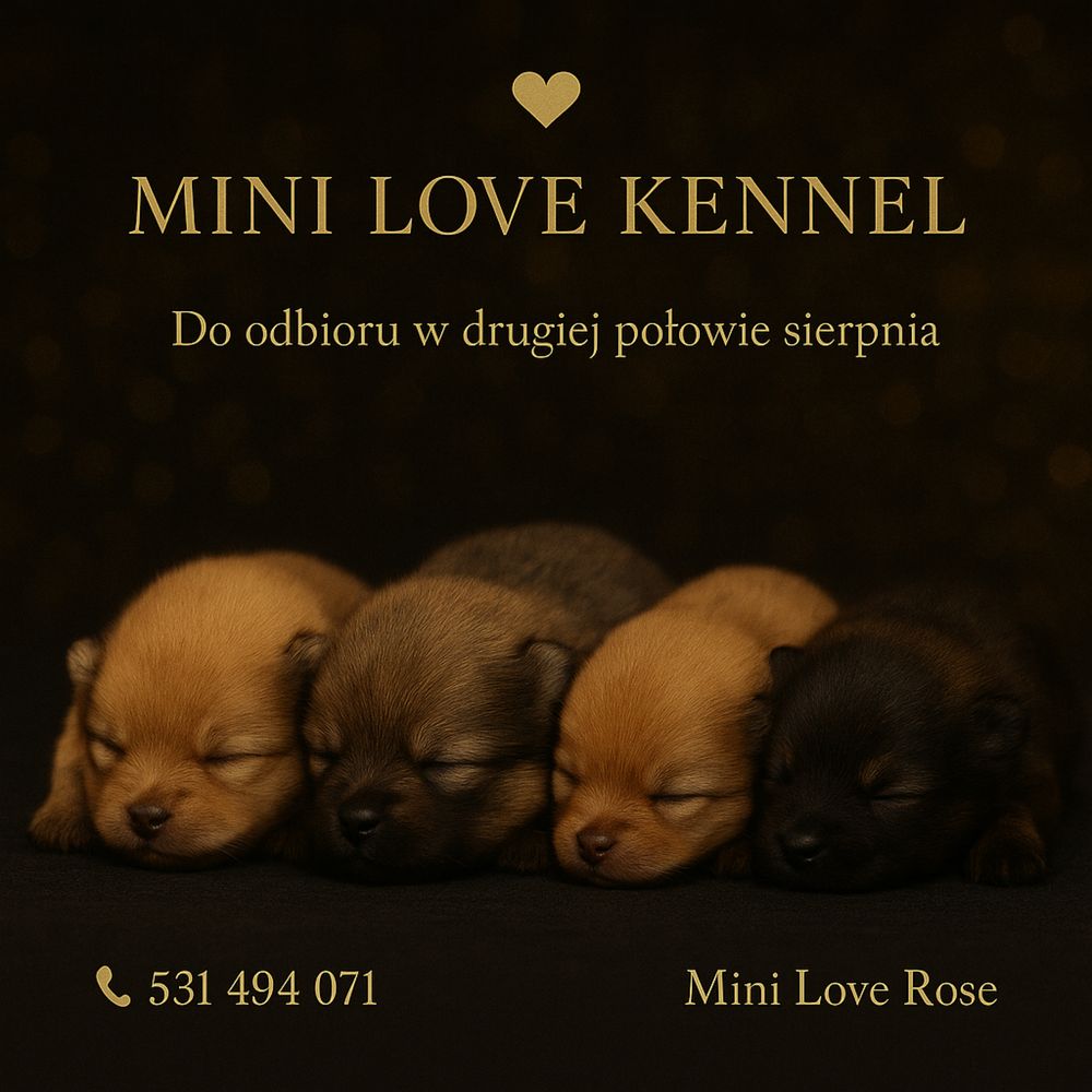 Pomeranian szpic miniaturowy orange sable