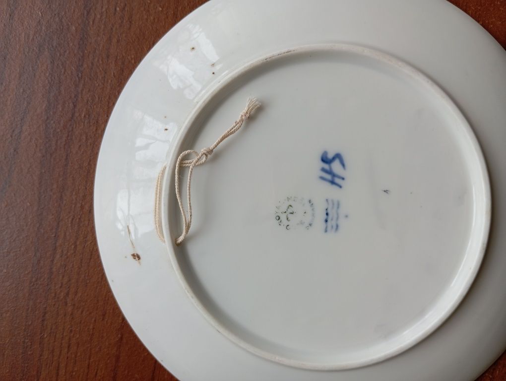 Talerze z porcelany  ścienne