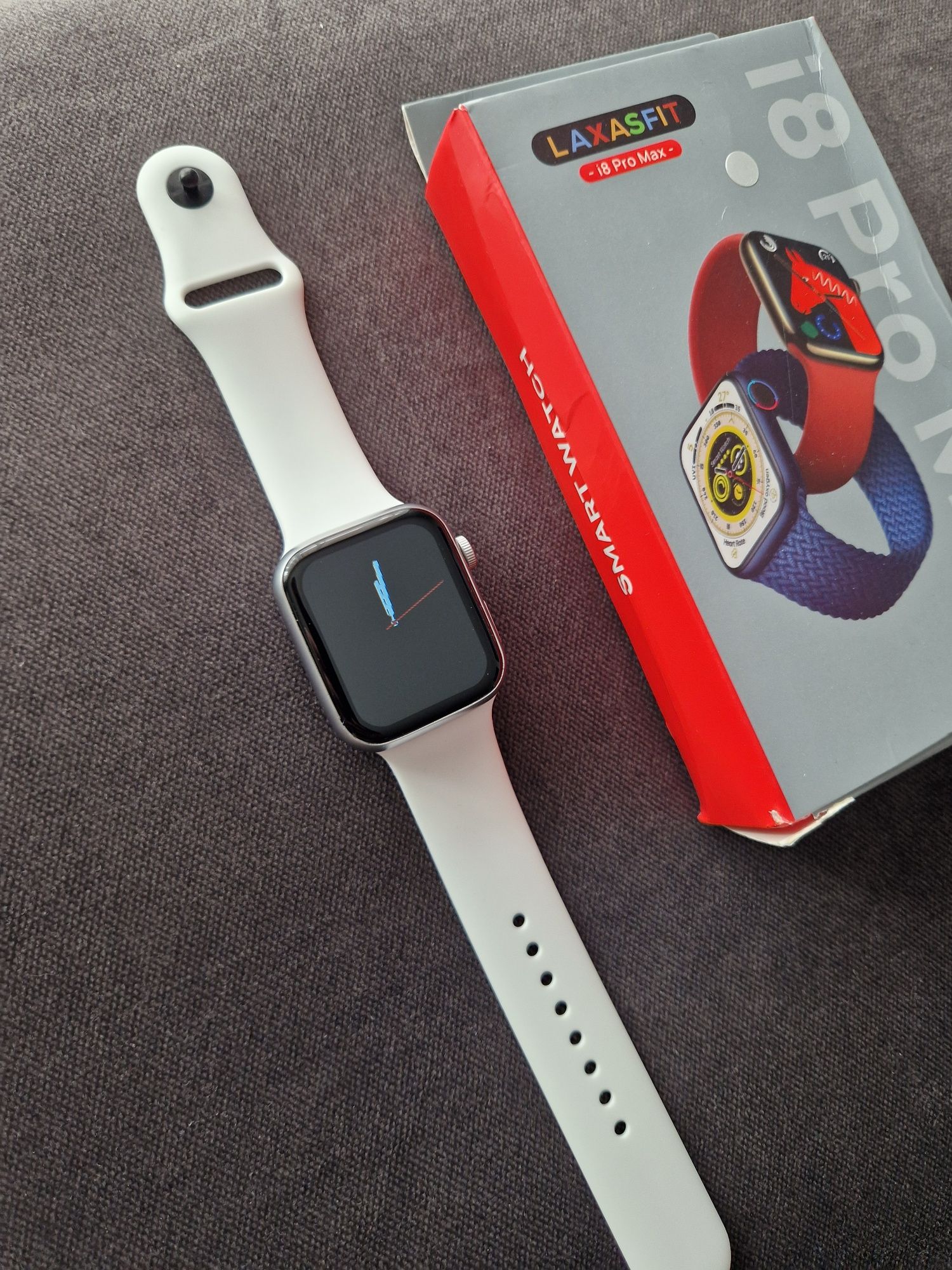 Smartwatch biały I8 pro max
