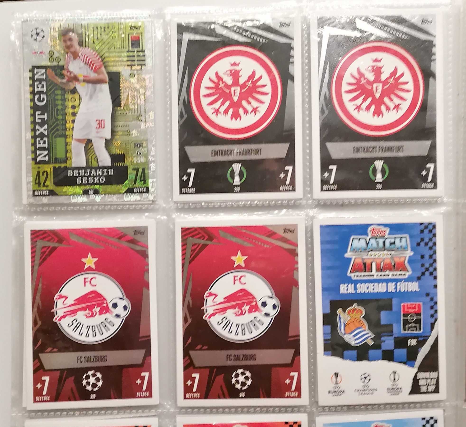 Vendo/Troco Cartas Topps Match Attax 23/24