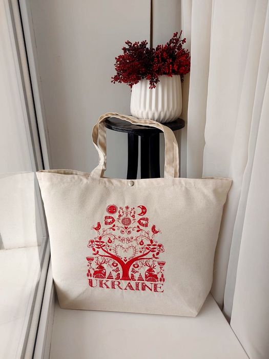 Шопер з вишивкою