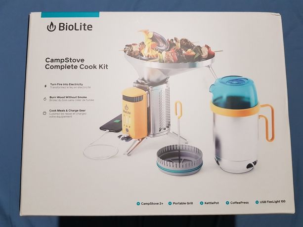 Набор для выживания Biolite (печка, гриль, чайник, кофе-