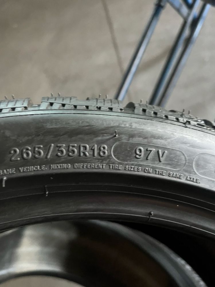 265/35/18+235/40/18 R18 Michelin Pilot Alpin PA4 4шт нові зима