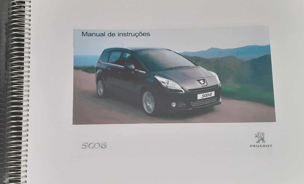 Manuais de instruções para Peugeot 5008
