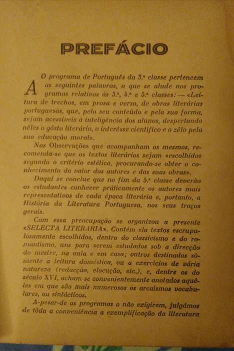 Selecta Literária - 1932