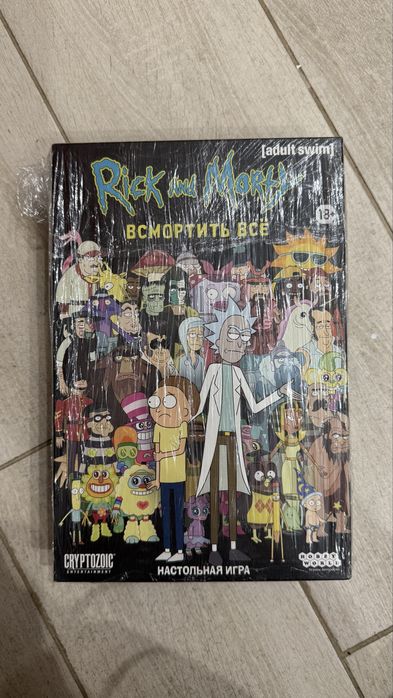 Настільна гра Рік і морті картковая игра Рик и Морти