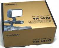 Накамерный свет модель YONGNUO YN1410 новый, полный комплект