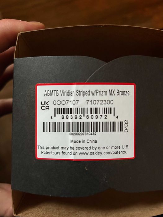 Маска вело мото Oakley Airbrake MX Bronze Prizm (оригінал)