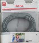 Hama Ethernet Cat 5e kabel sieciowy STP, 10 m, 1000 Mbit/s, pozłacany