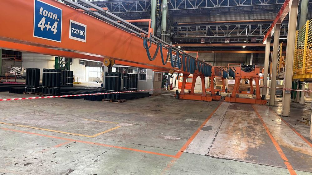 suwnice pomostowe 4+4 tony