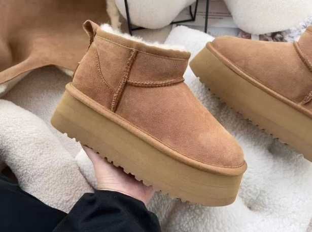 UGG Classic Ultra Mini Platform Boot Chestnut R.37