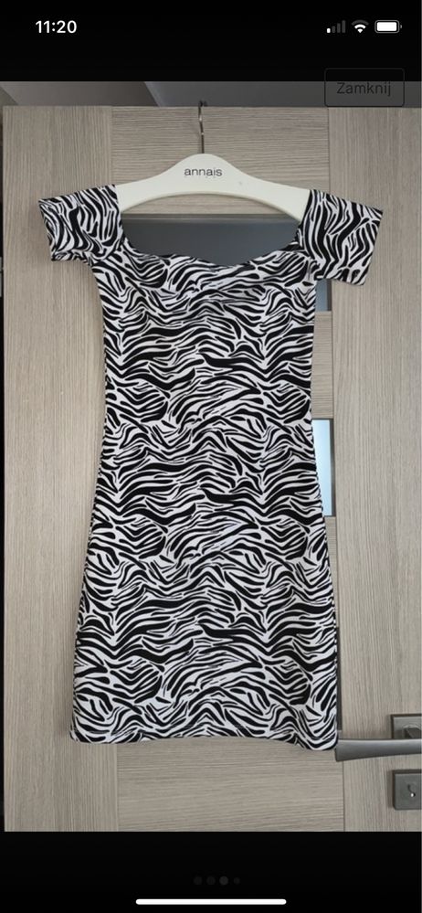 Sukienka letnia Zebra