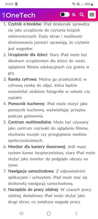 iPad Air 1ej gen. 32GB Kosmiczna szarość