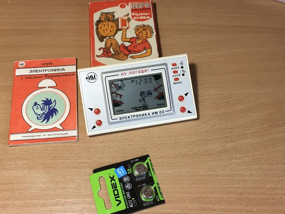 игра электроника СССР,НУ,погоди.Волк ловит яйца..