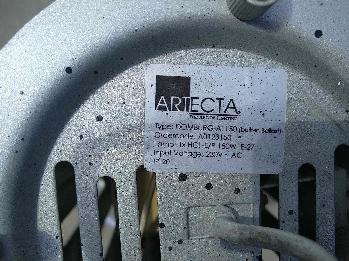 Lampa Wisząca Fabryczna Przemysłowa PRL