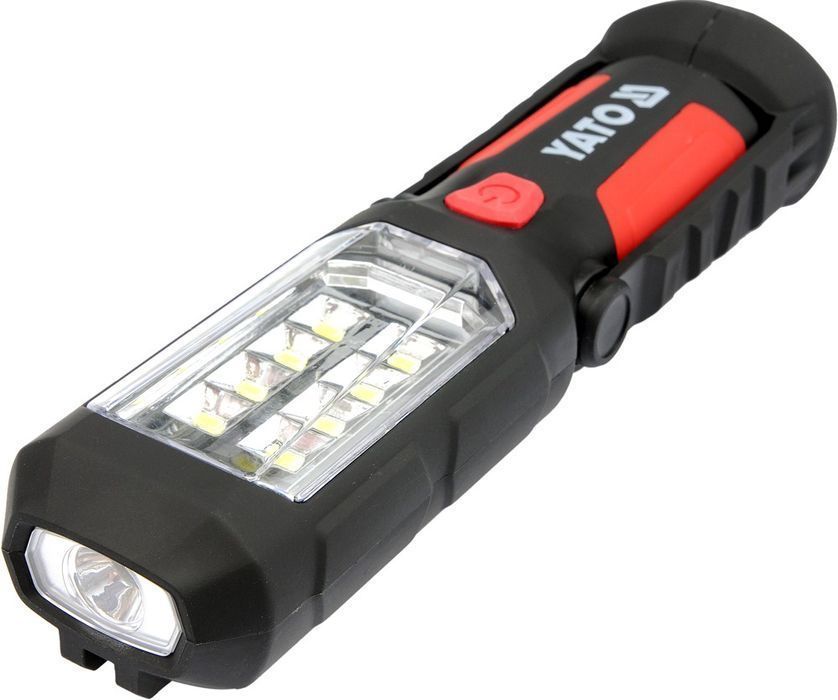 Latarka Warsztatowa 2W1 Led Magnet 3x AA Yato