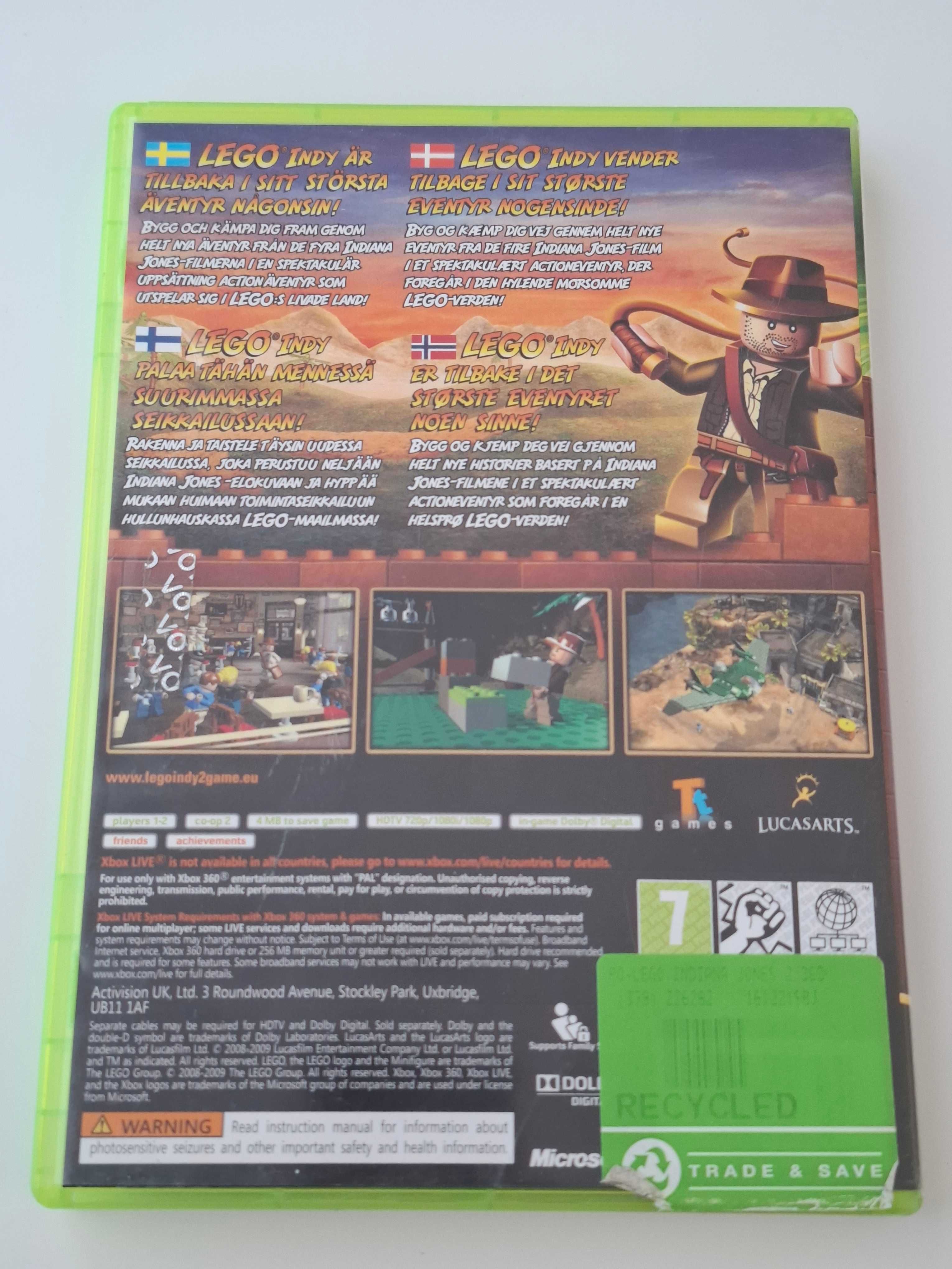 Gra Xbox 360 Lego Indiana Jones 2