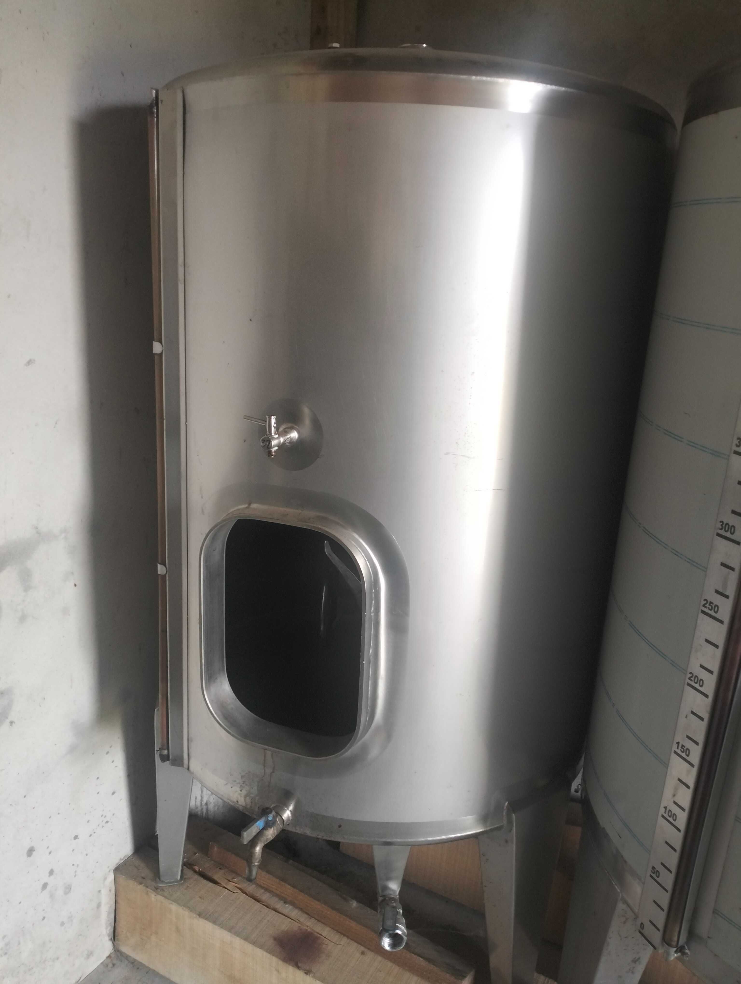 Cubas inox 500L usadas