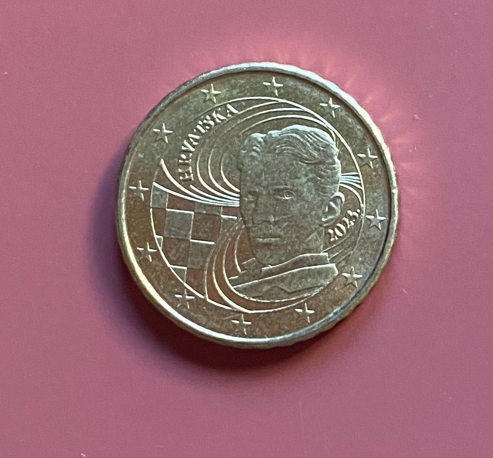 Coleção Moedas - Croácia - 2€ , 1€ , 50, 20 e 10 cêntimos - Euro