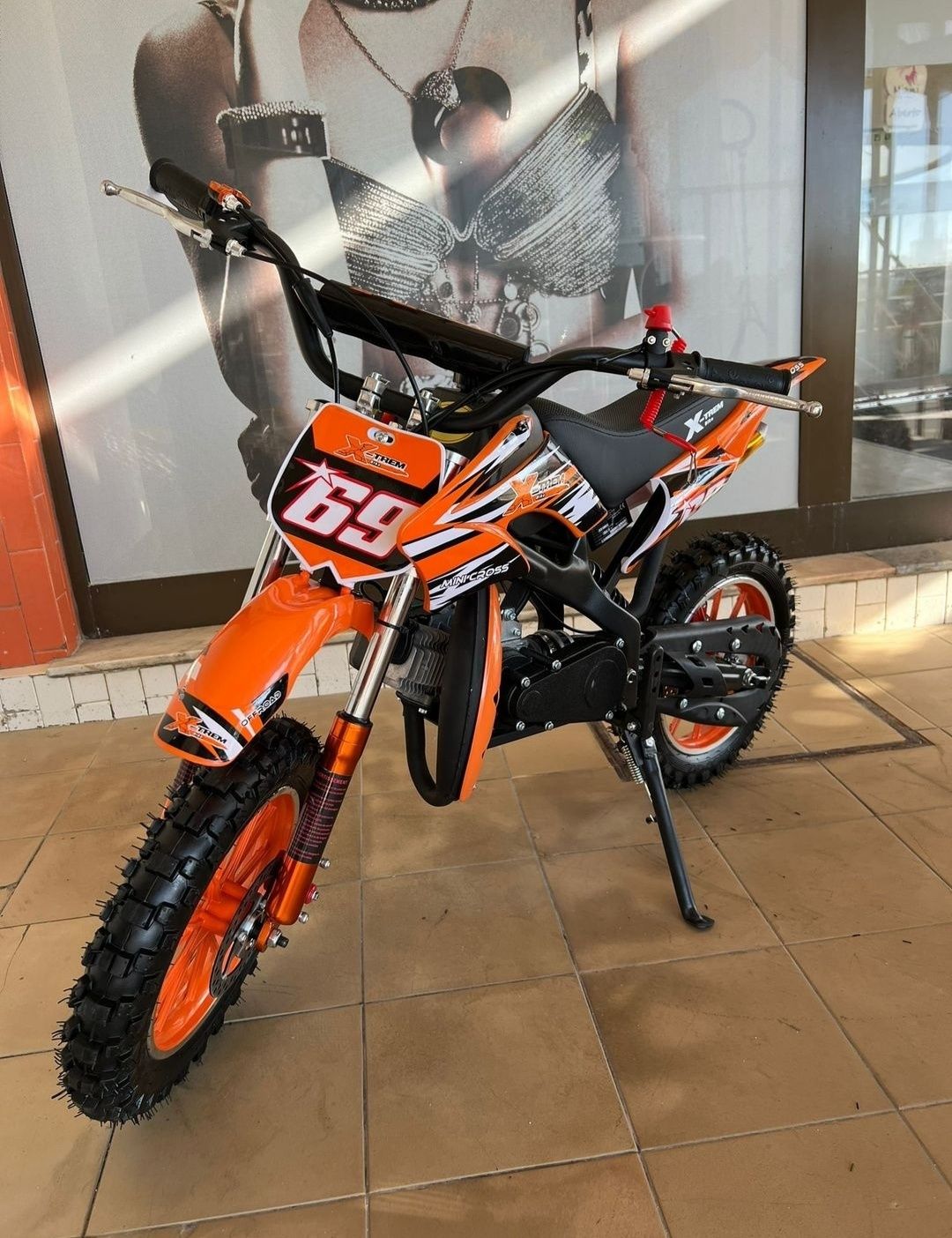 Mini Mota cross 49cc para criança