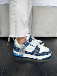 Sneakersy buty Louis Vuitton blue 36-45