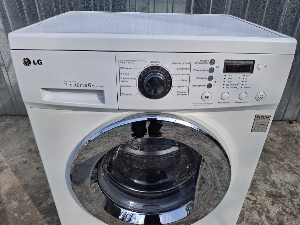 Lg direct drive  slim 6kg 1200 obr  gwarancja dowóz gratis