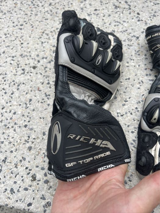 Luvas Richa GP Top Race em pele