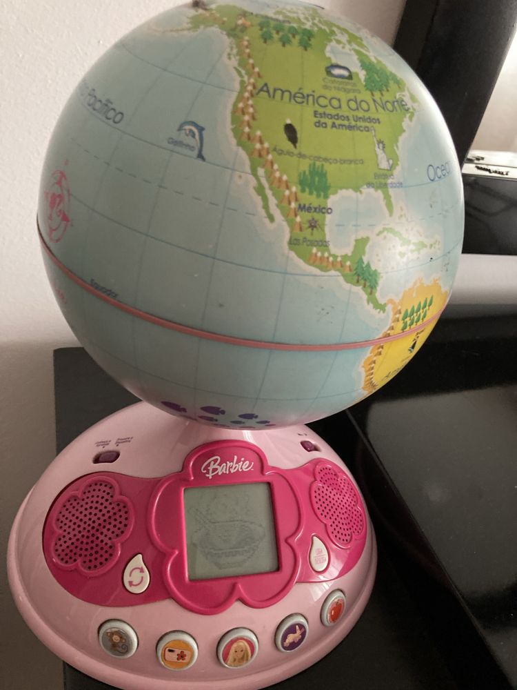 Globo da Barbie em nom estada da musica e fala