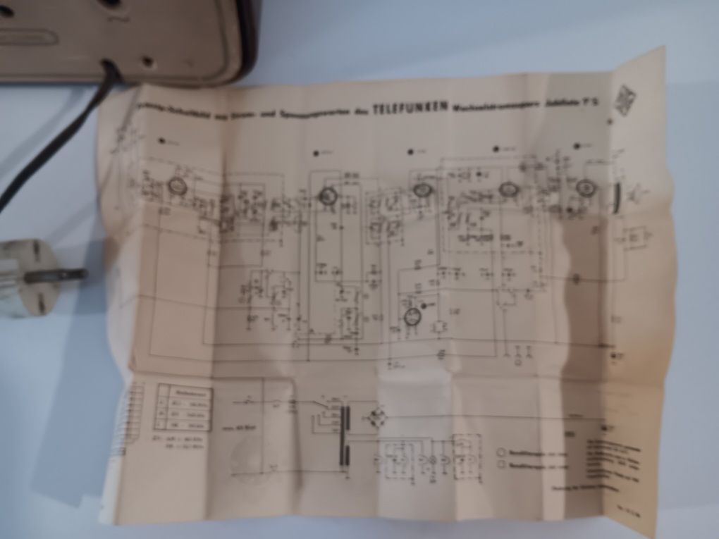 Rádio Telefunken 1960