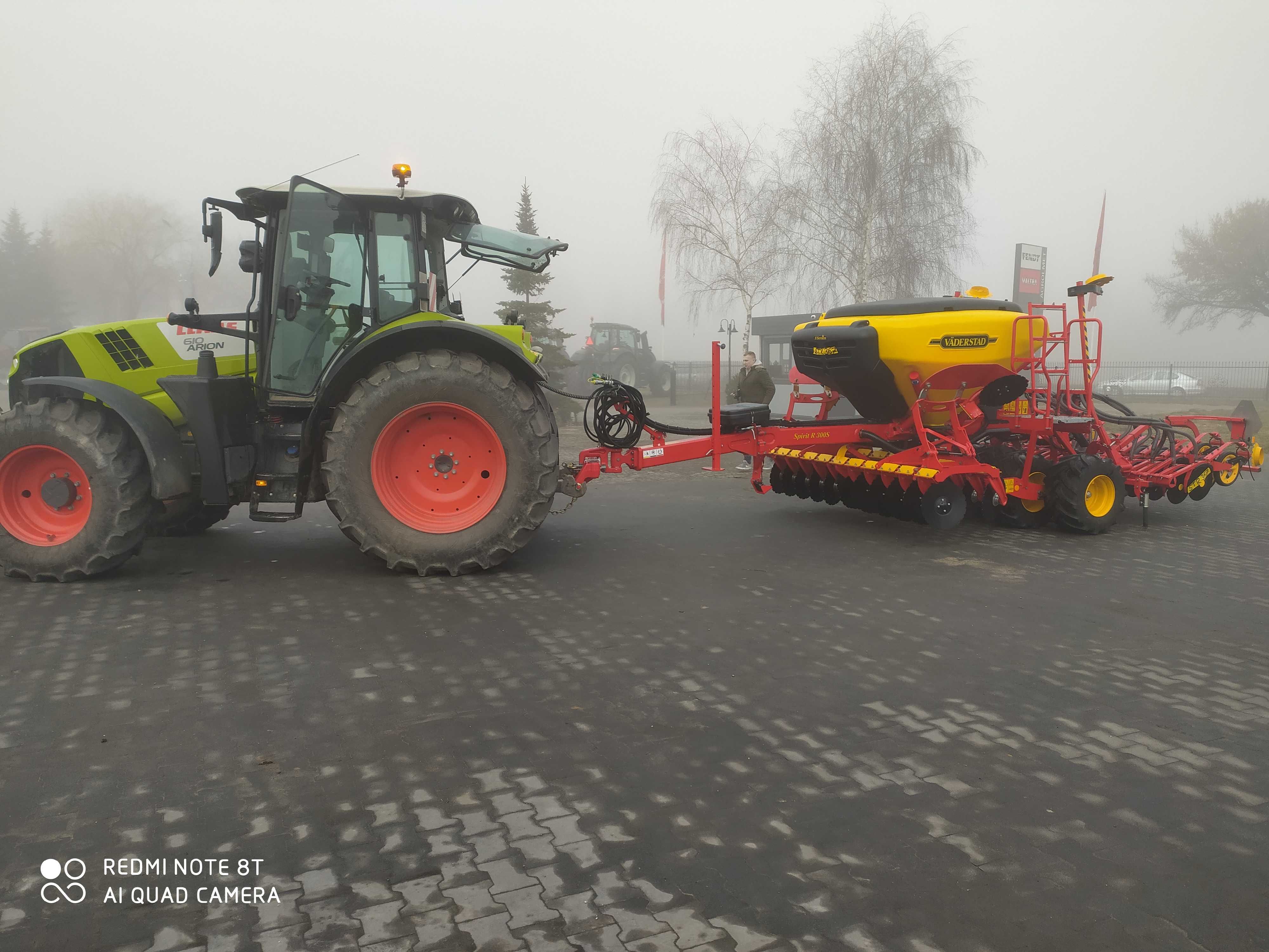 Siew zboża rzepaku kukurydzy i burakow siewnikiem Vaderstad i Maschio