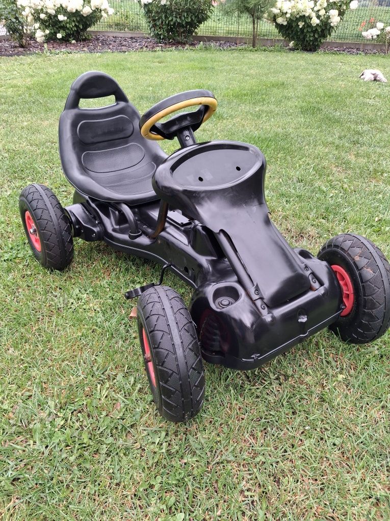 Gokart pompowane koła