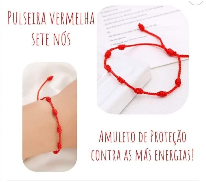 Pulseira dos 7 nós benzida e purificada