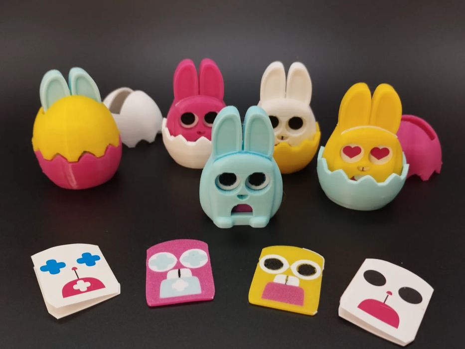 Orelhas Intercambiáveis para Coelho da Páscoa