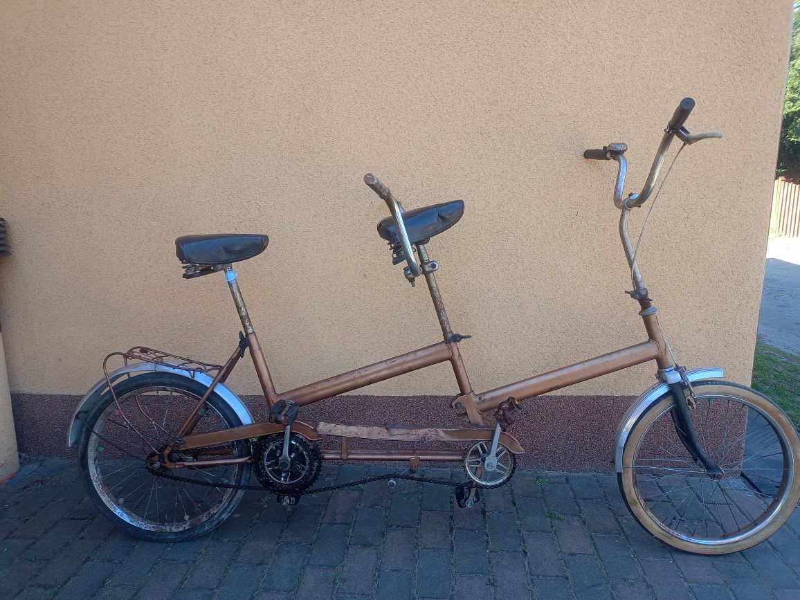 Romet duet tandem dwuosobowy rower wigry
